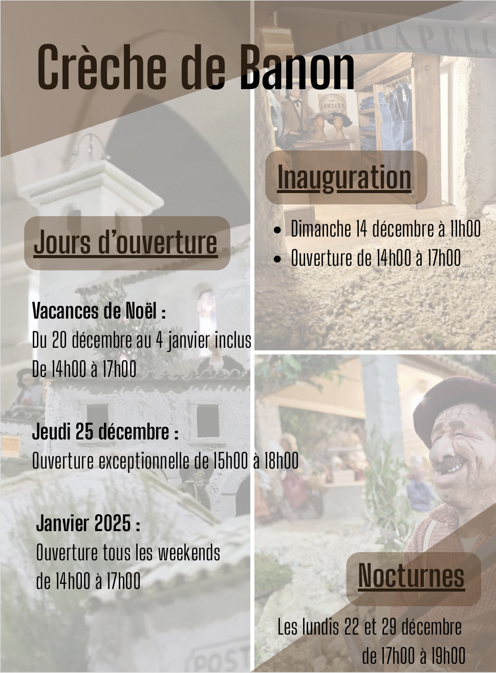 2025, la crèche de Banon